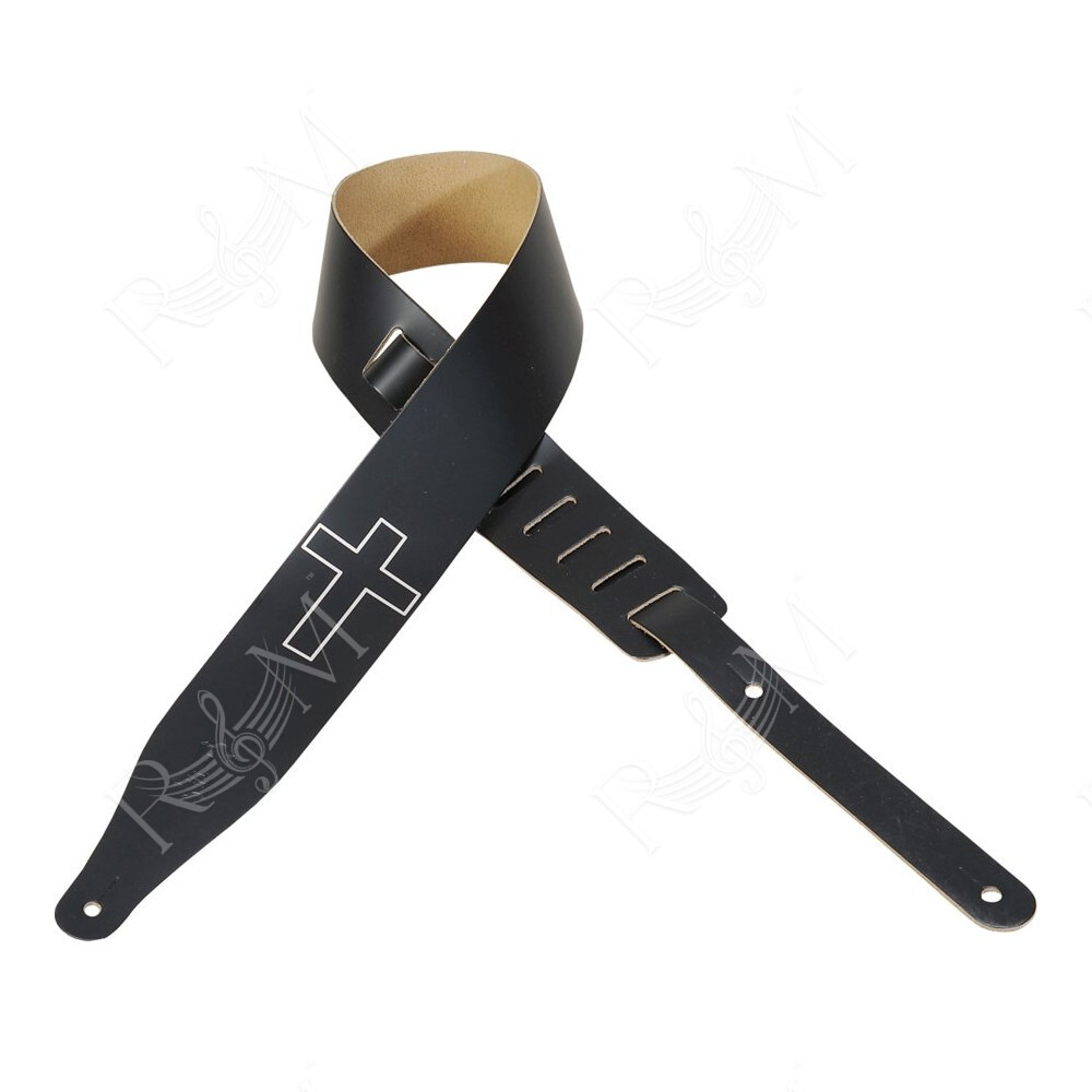 M17CHC-BLK Tracolla in pelle Cross 2 1/2"