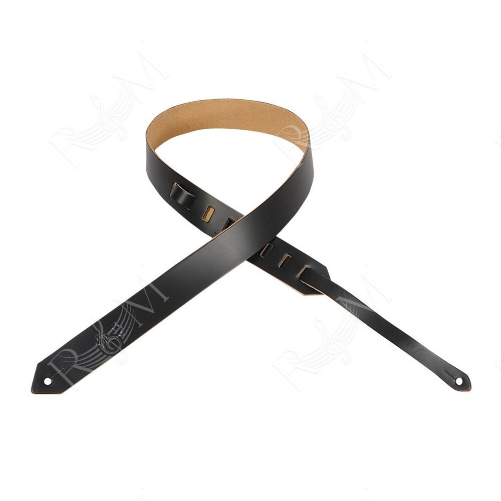 M70-BLK Tracolla in pelle Black 1 1/2"