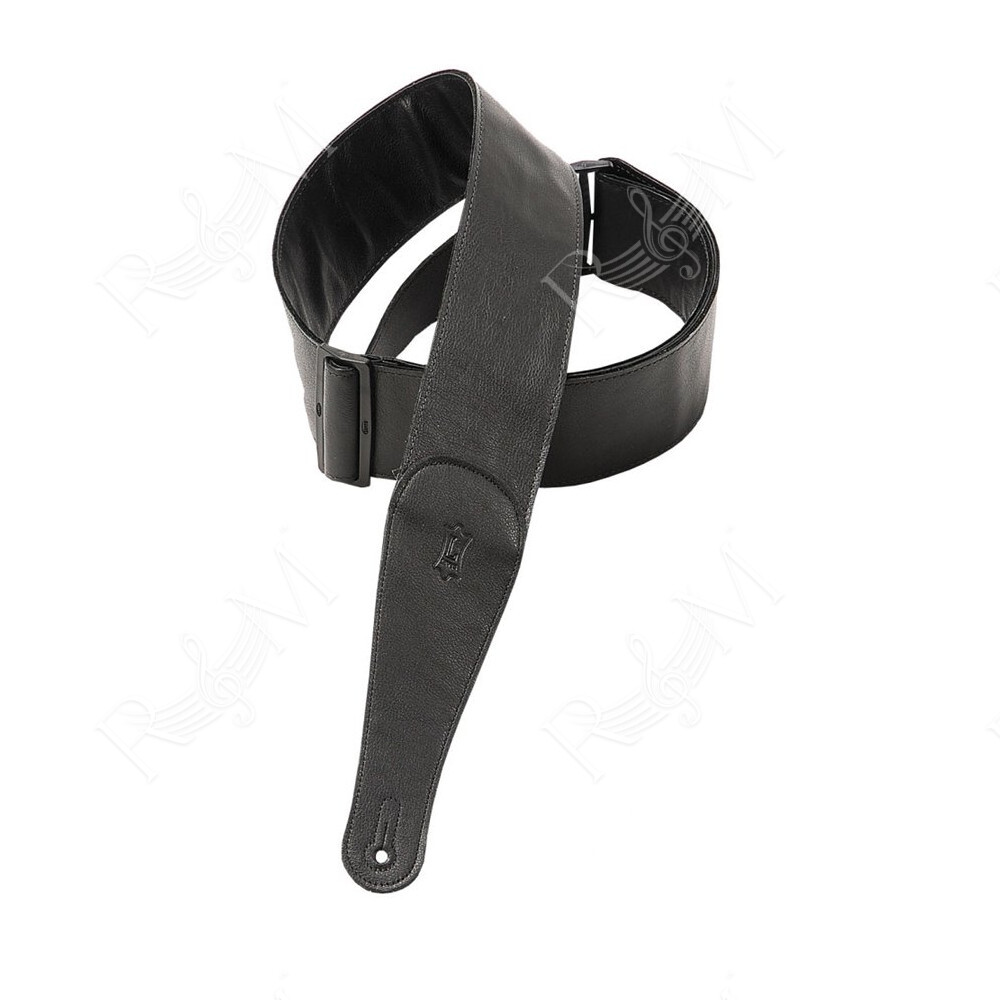 M7GG3-BLK Tracolla in pelle Black 3"