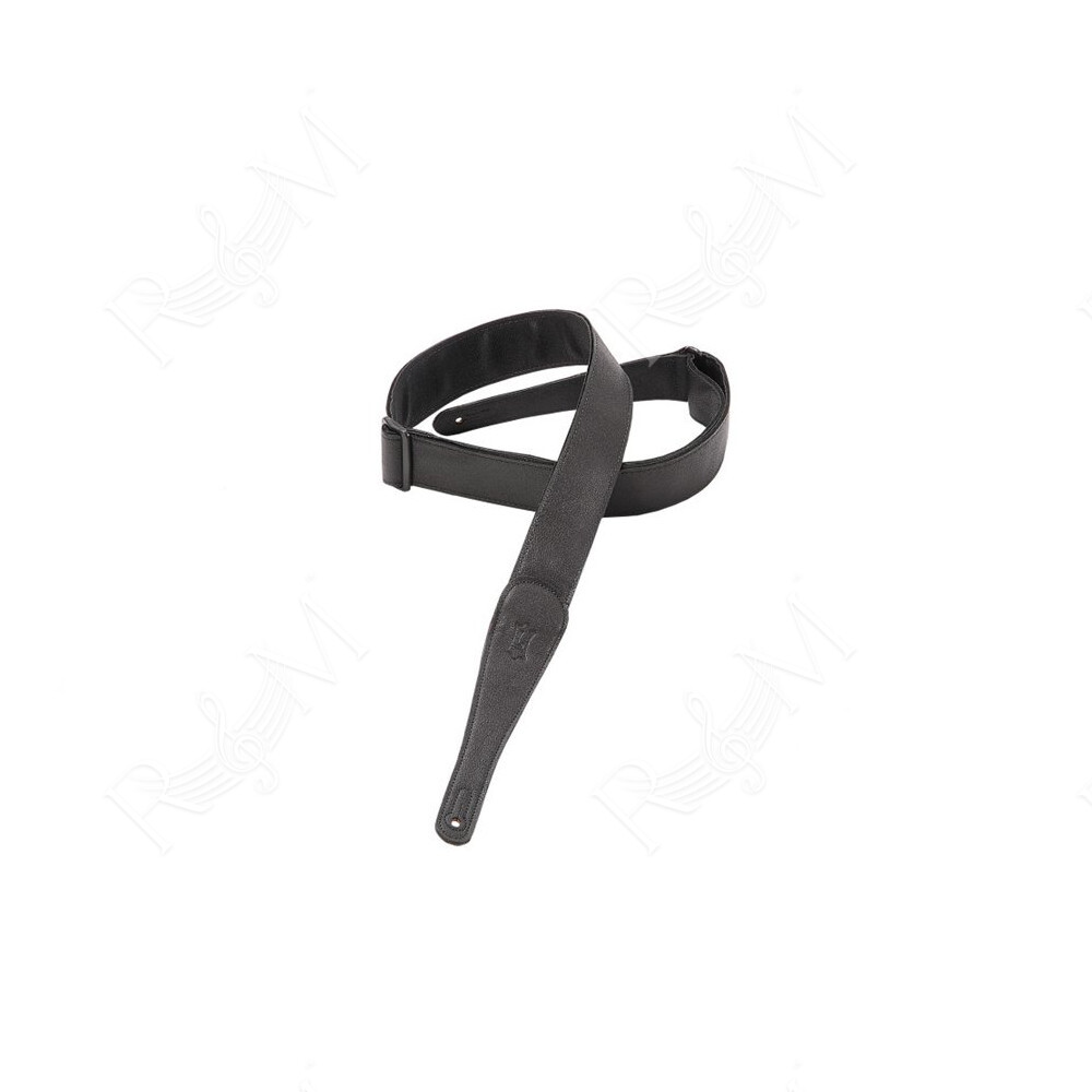 M7GG-BLK Tracolla in pelle Black 2"