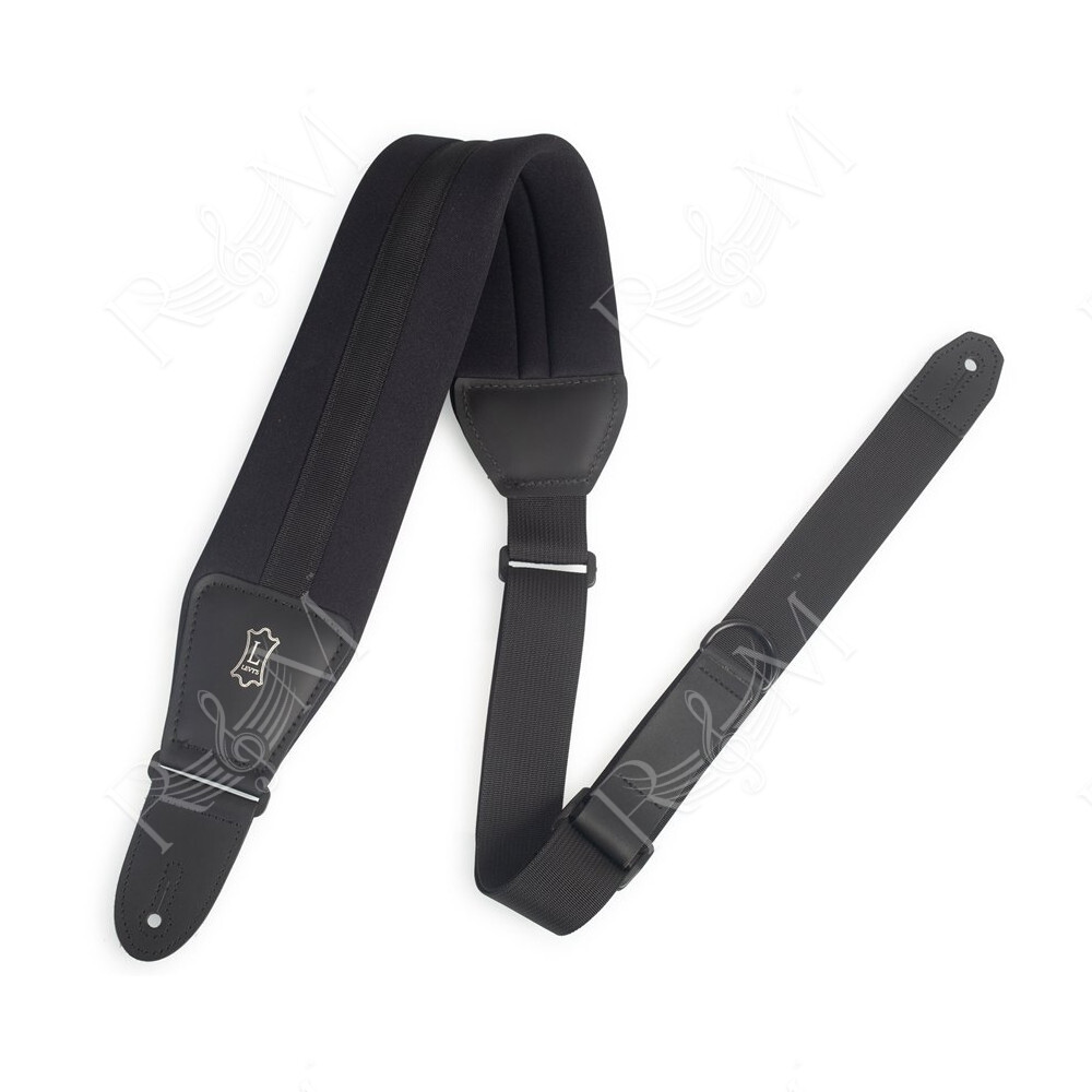 MRHNP3-BLK Tracolla in neoprene Right Height Solid Noir 3 1/4"