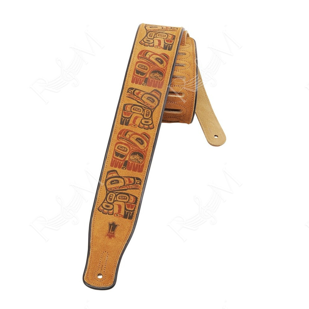MSS3PHG-HNY Tracolla in pelle scamosciata Totem Pole 2 1/2"
