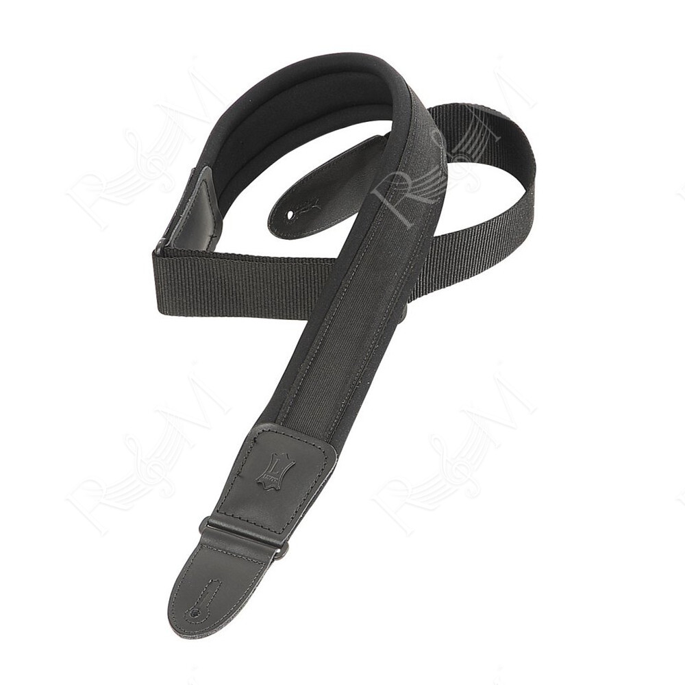 PM48NP2-BLK Tracolla in neoprene imbottita Black 2 1/4"