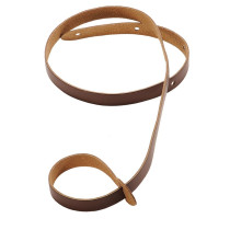 M19-BRN Tracolla per mandolino in pelle Brown 3/4"