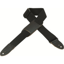 MC8PJ-BLK Tracolla per youth guitar e ukulele in cotone Black 1 1/2"