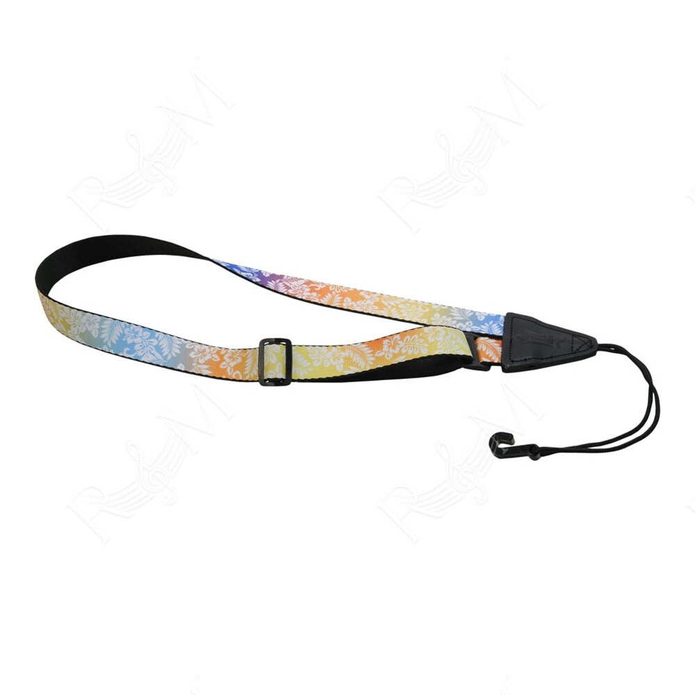 MP23-005 Tracolla per ukulele a gancio in poliestere Aloha Spirit 1"