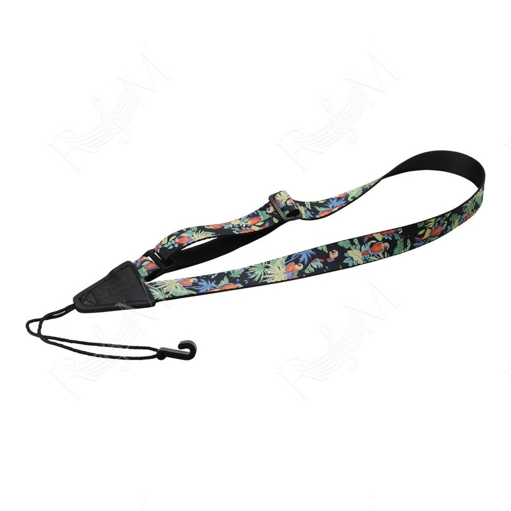 MP23-006 Tracolla per ukulele a gancio in poliestere Island Impressions 1"