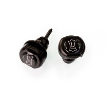 SLKSTPBTNMB Strap Lock in metallo Black