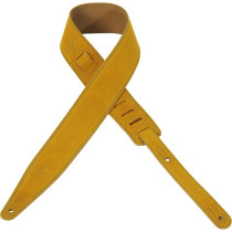 MS317AUR-YEL Tracolla in pelle scamosciata Yellow 2 1/2"