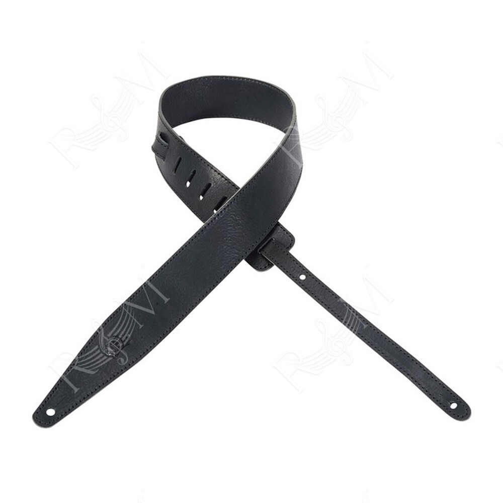 MV417DSL-BLK Tracolla in pelle conciata al vegetale Black 2"