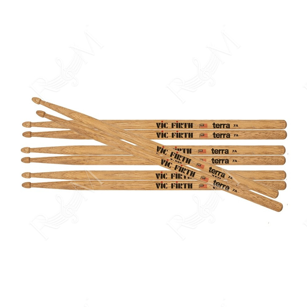 7AT - Bacchette American Classic TERRA PACK 3+1