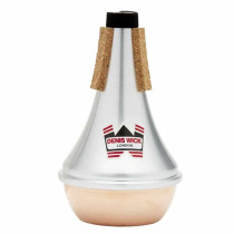 Sordina per tromba o cornetta dritta in alluminio con fondo in rame 5504C