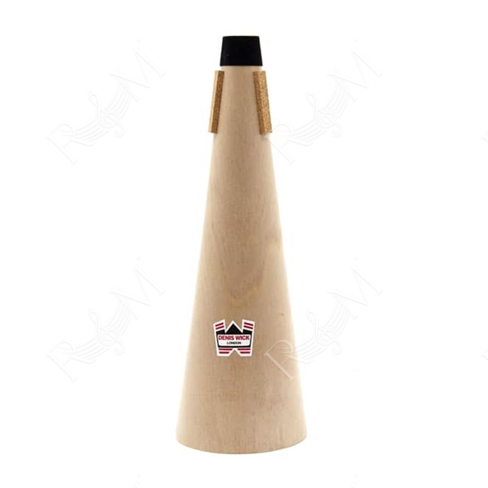 Sordina per trombone basso dritta in legno 5553