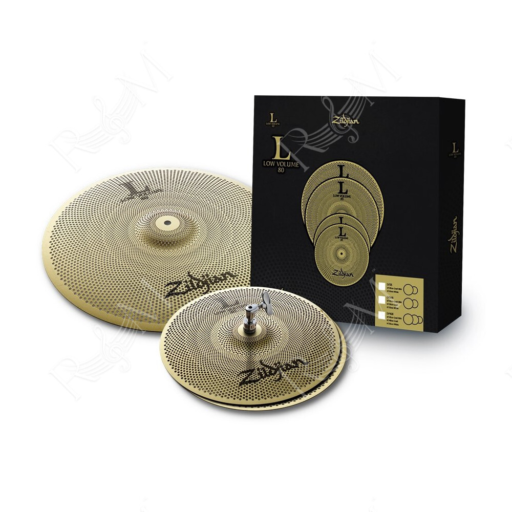 LV38-Low Volume L80 Cymbal Pack - 13, 18"