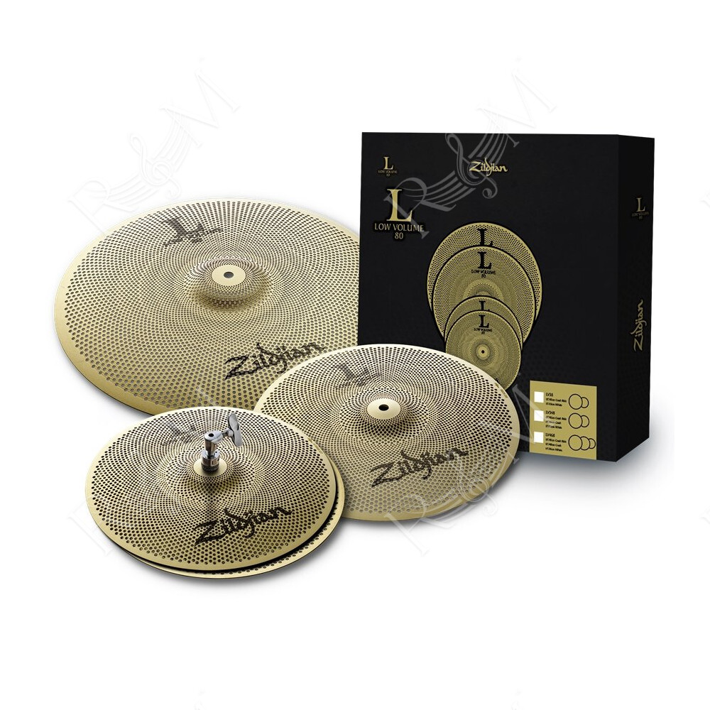 LV348-Low Volume L80 Cymbal Pack - 13,14,18"