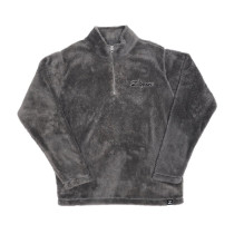 T3483 - Quarter Zip Sherpa Pullover - L