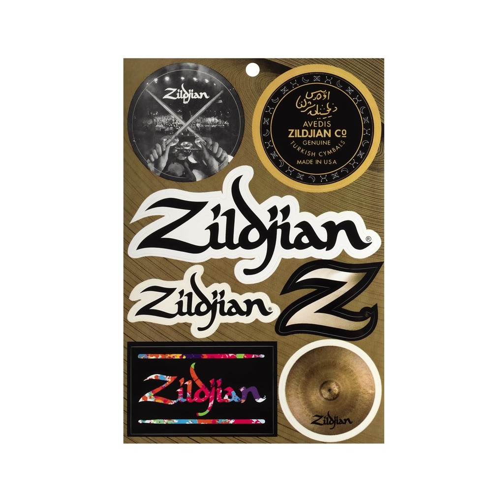 ZSTSHEET - Zildjian Vinyl Sticker Sheet