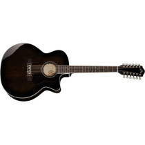 F-2512CE Deluxe Maple 12-string Trans Black Burst