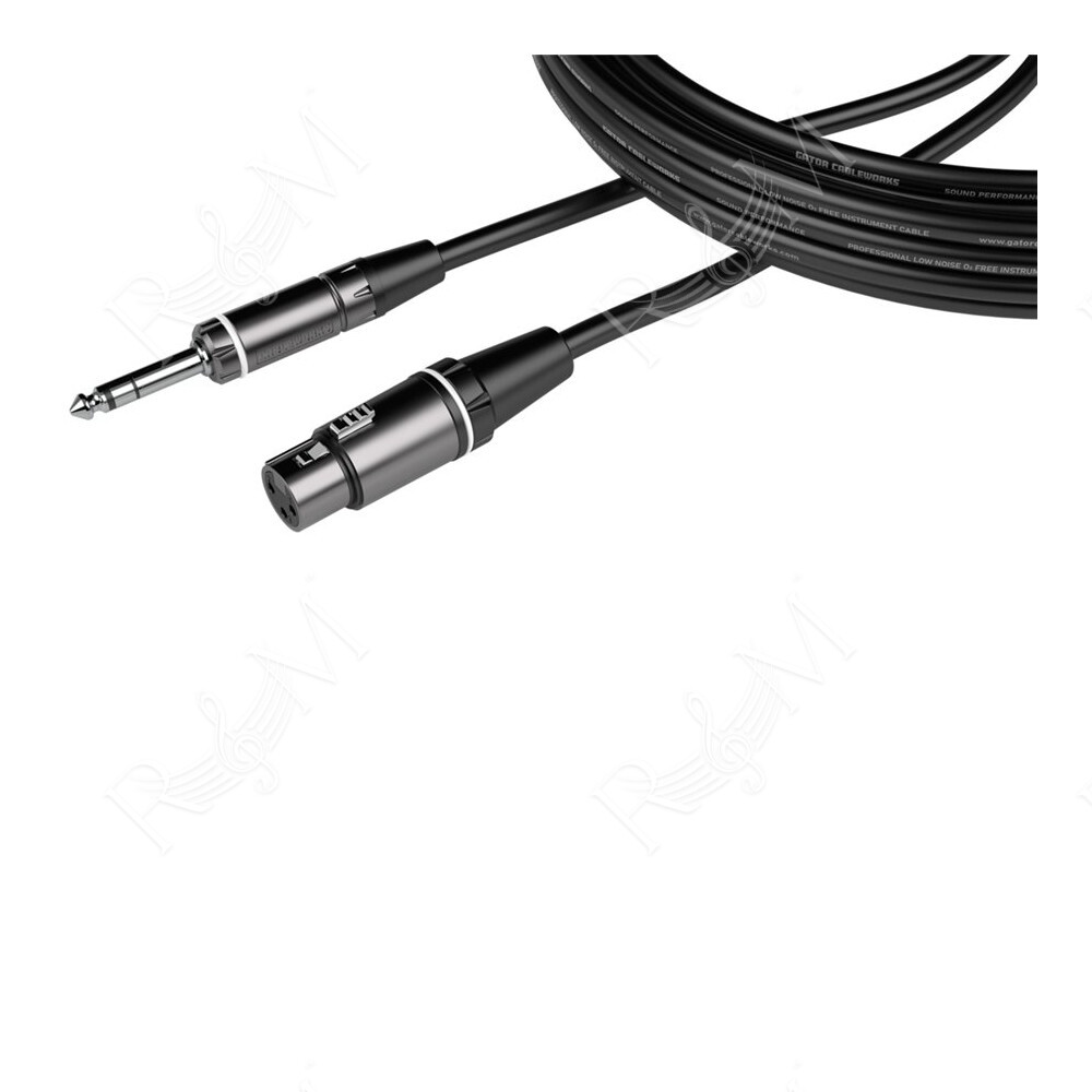 GCWC-XLR-18INFTRS Cavo XLR femmina/jack TRS dritto 45 cm Serie Composer
