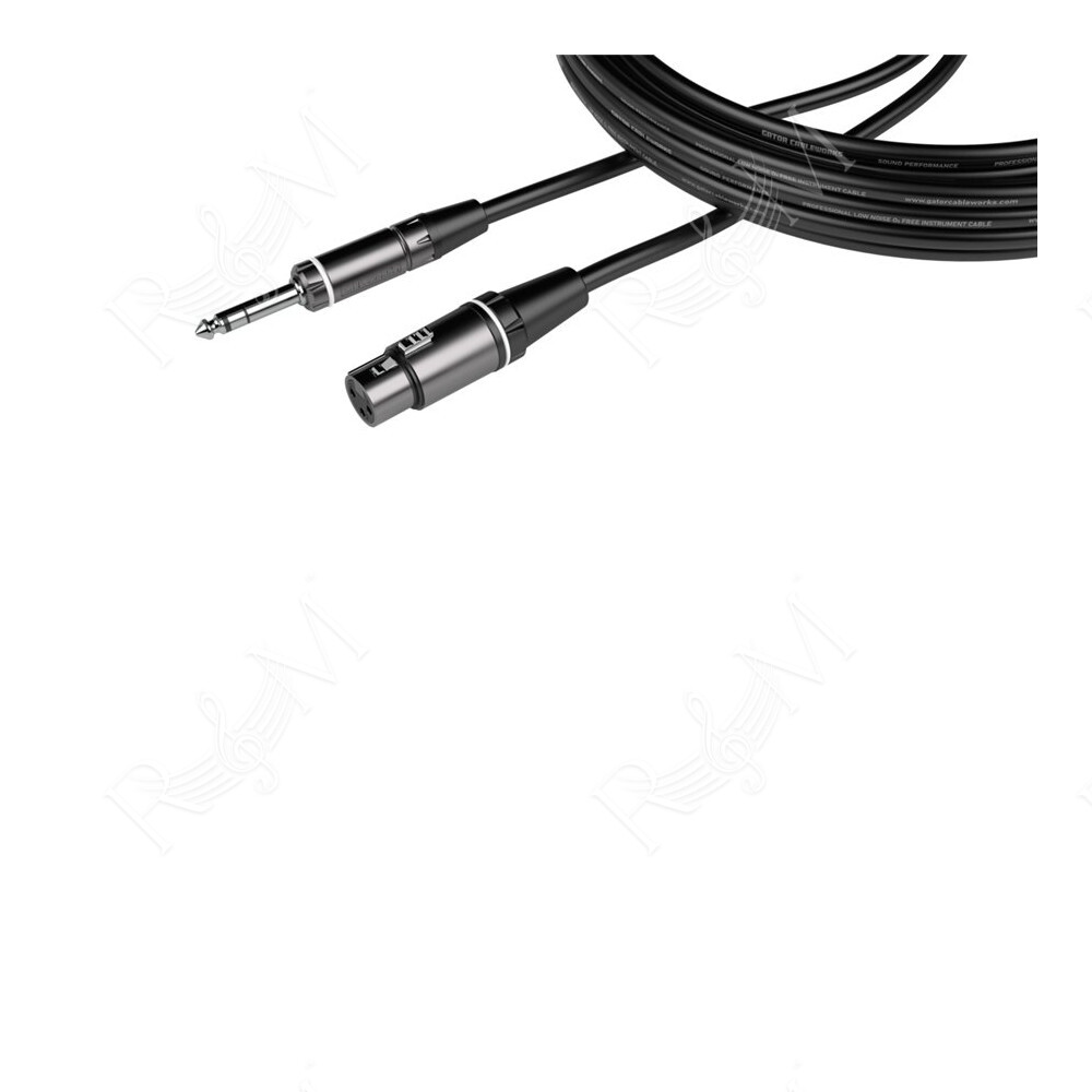 GCWC-XLR-20FTRS Cavo XLR femmina/jack TRS dritto 6 m Serie Composer