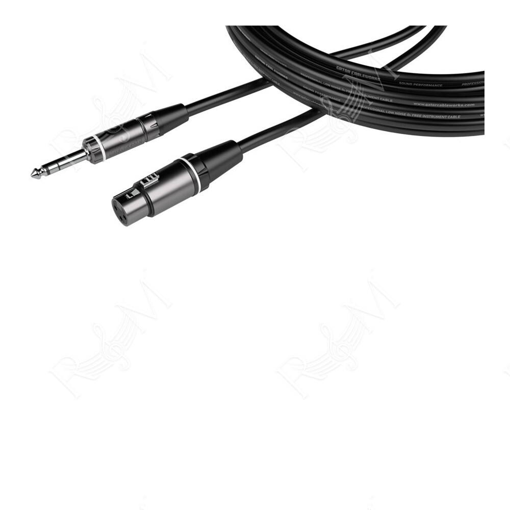 GCWC-XLR-05FTRS Cavo XLR femmina/jack TRS dritto 1.5 m Serie Composer