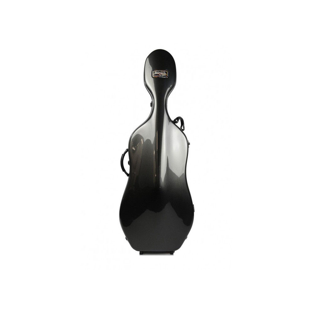 1002NWN CUSTODIA NEWTECH PER VIOLONCELLO - RUOTE - BLACK