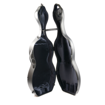 1003XLN CUSTODIA SHAMROCK HIGHTECH PER VIOLONCELLO - BLACK TEXTURED