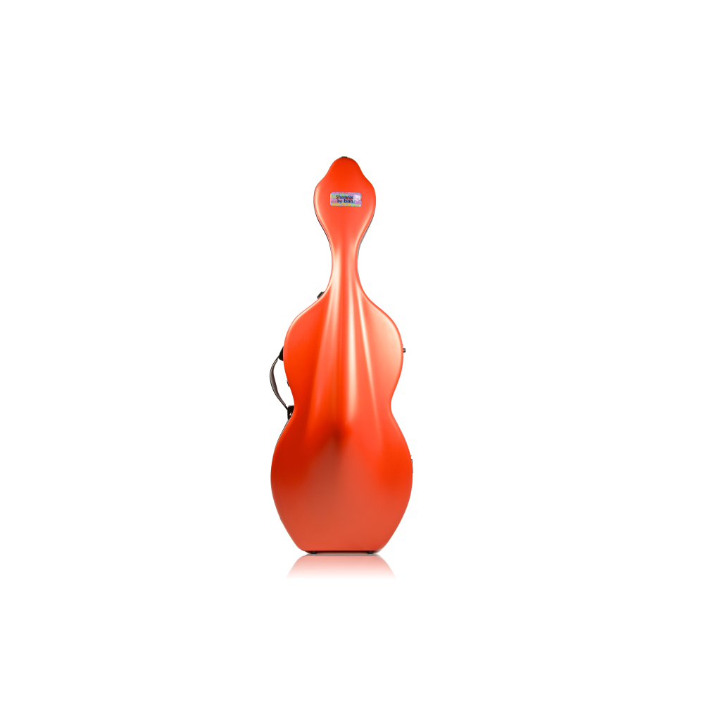 1003XLWORG CUSTODIA SHAMROCK HIGHTECH PER VIOLONCELLO - RUOTE - ORANGEY