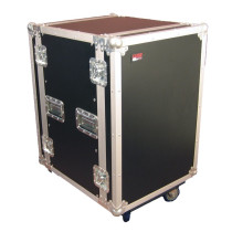 G-TOUR 14U CAST Flight Case ATA da 14U Rack con rotelle