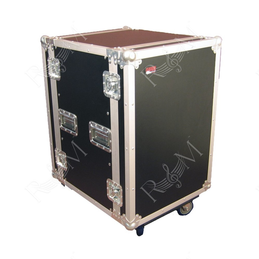 G-TOUR 14U CAST Flight Case ATA da 14U Rack con rotelle