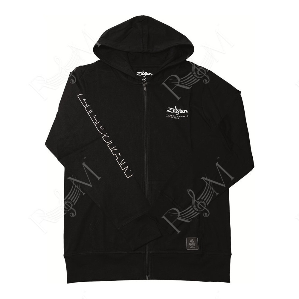 ZAHD0091 Zip Hoodie Black Small
