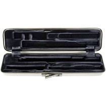 4009XLSC CUSTODIA HIGHTECH PER FLAUTO - SILVER CARBON