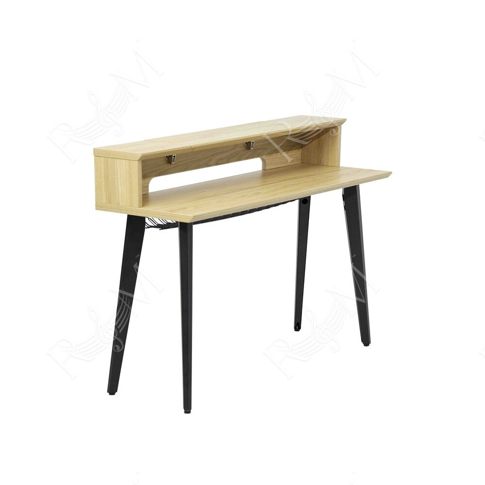 GFW-ELITEKEYTBL61-MPL Workstation in legno per tastiere fino a 61 tasti, colore acero naturale opaco