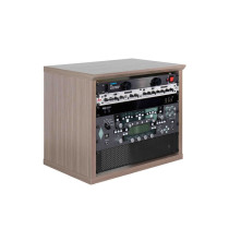 GFW-ELITERK-8U-GRY Rack 8U in legno grigio driftwood finitura standard