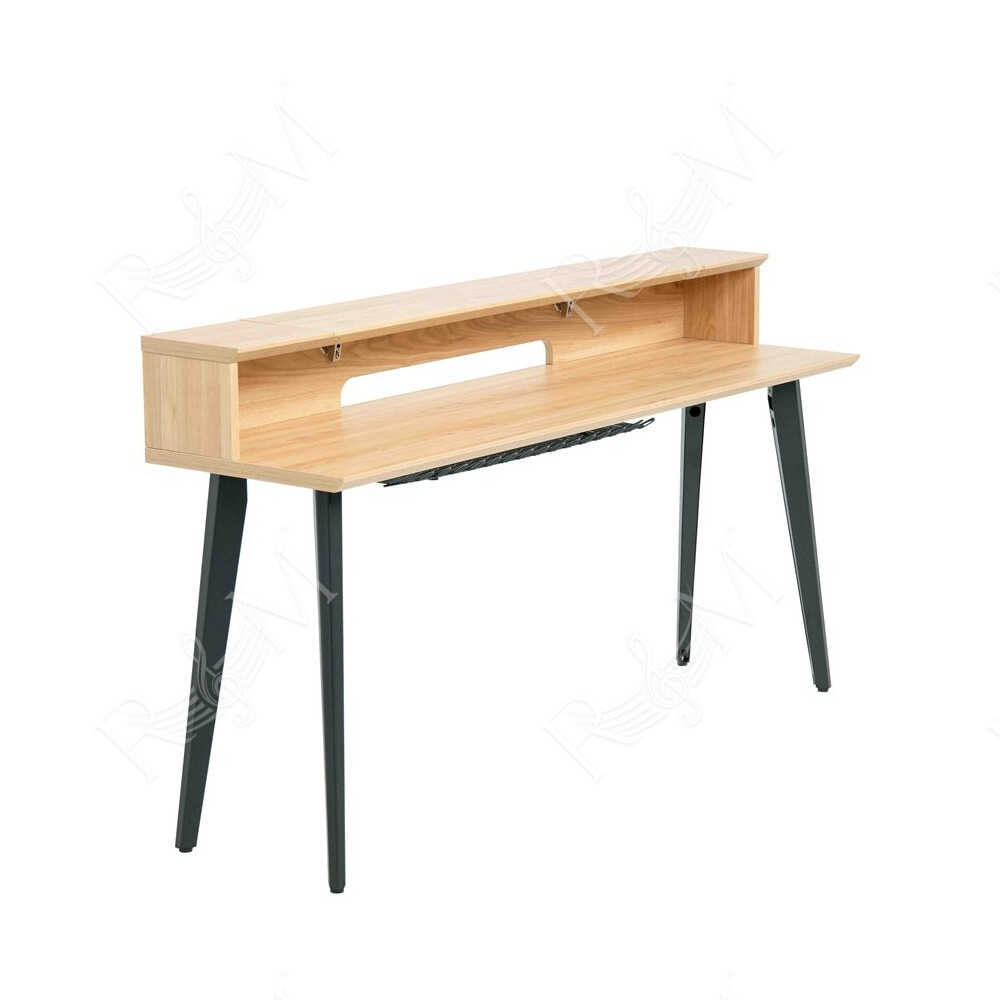 GFW-ELITEKEYTBL88-MPL Workstation in legno per tastiere fino a 88 tasti, colore acero naturale opaco