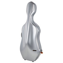 DEF1005XLA CUSTODIA HIGHTECH LA DEFENSE OBLONG PER VIOLONCELLO - BRUSHED ALUMINUM