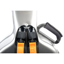 DEF8002XLA CUSTODIA HIGHTECH LA DEFENSE PER CHITARRA CLASSICA - BRUSHED ALUMINUM