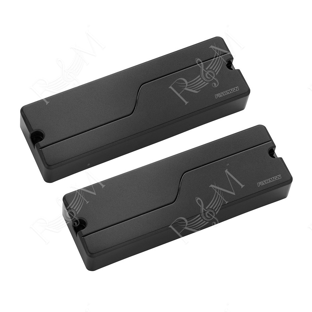 Fluence Bass Soapbar Black Plastic set/2 6 Corde (PRF-BS6-SB2)