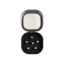 18APP0015 Liquid Metal Pin Set black/pearl