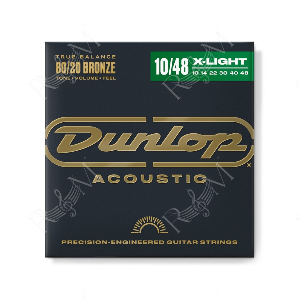 DAB1048 Acoustic 80/20 Bronze, Extra Light Set/6