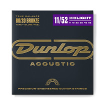 DAB1152 Acoustic 80/20 Bronze, Medium Light Set/6