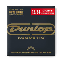 DAB1254 Acoustic 80/20 Bronze, Light Set/6