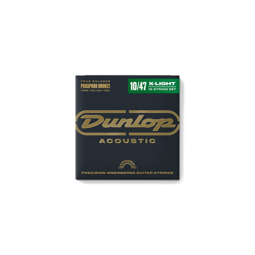 DAP1047J Acoustic Phosphor Bronze, Light Set/12