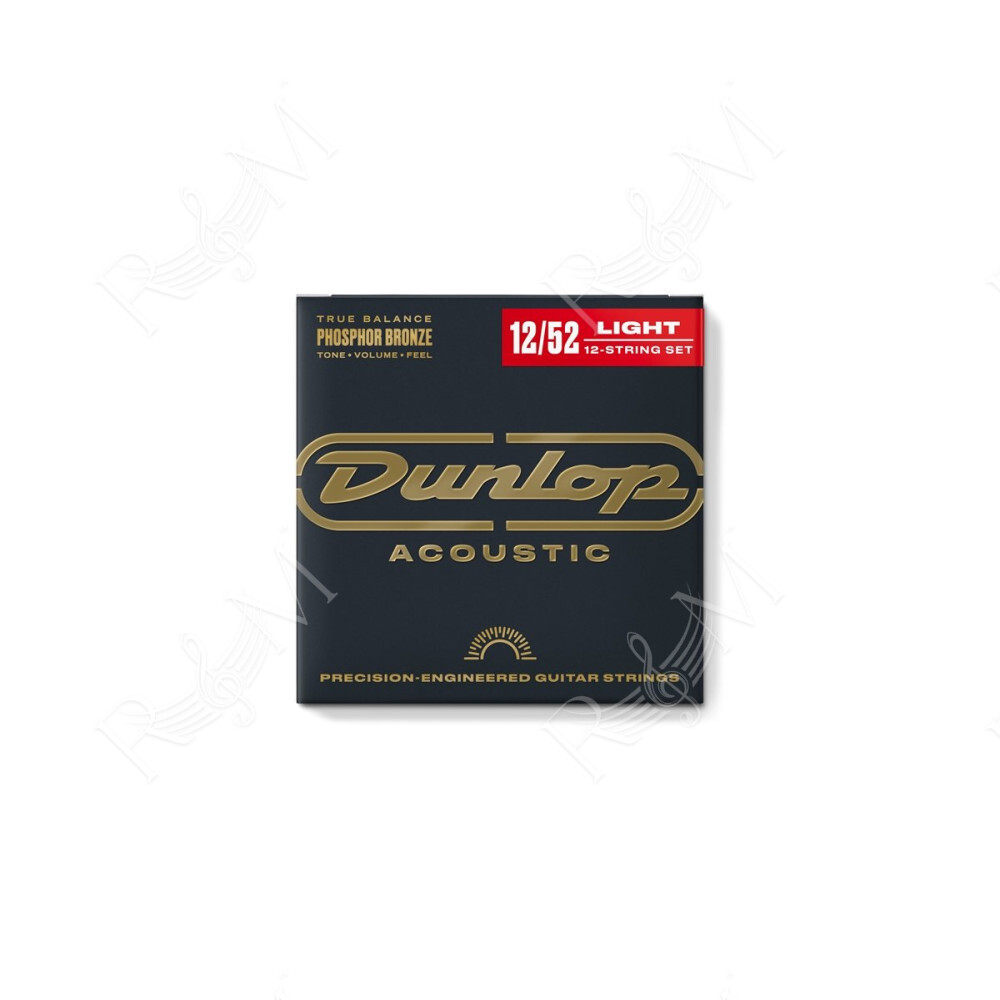 DAP1252J Acoustic Phosphor Bronze, Medium Set/12