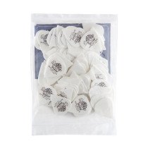 412R1.5 Tortex Sharp White 1.5mm Bag/72