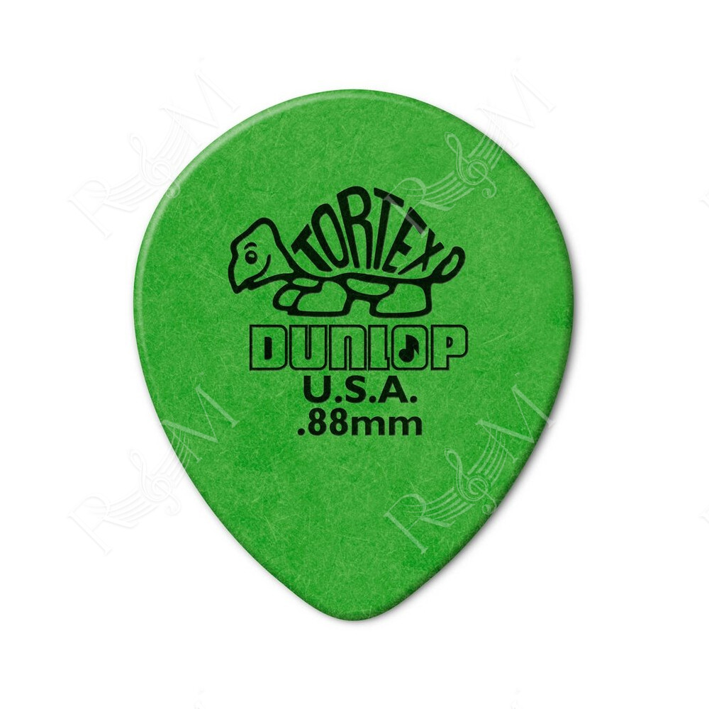 413R Tortex Tear Drop Green .88