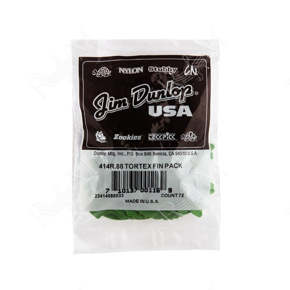 414R Tortex Fin Green .88