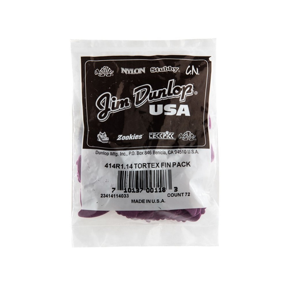 414R Tortex Fin Purple 1.14