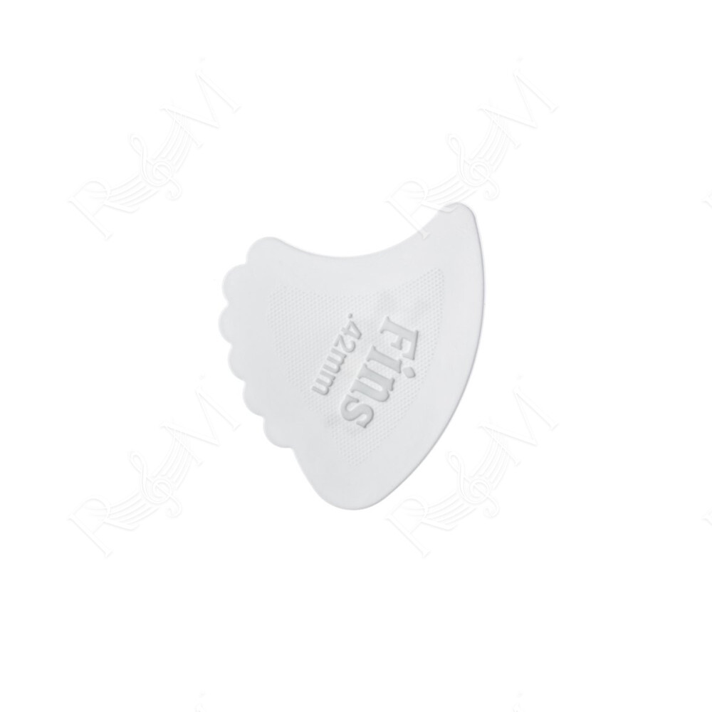 444R.42 Nylon Fin White .42mm