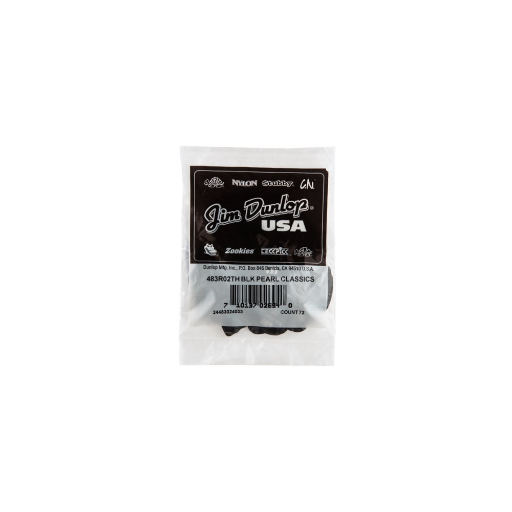 483R#02 Black Perloid - Thin
